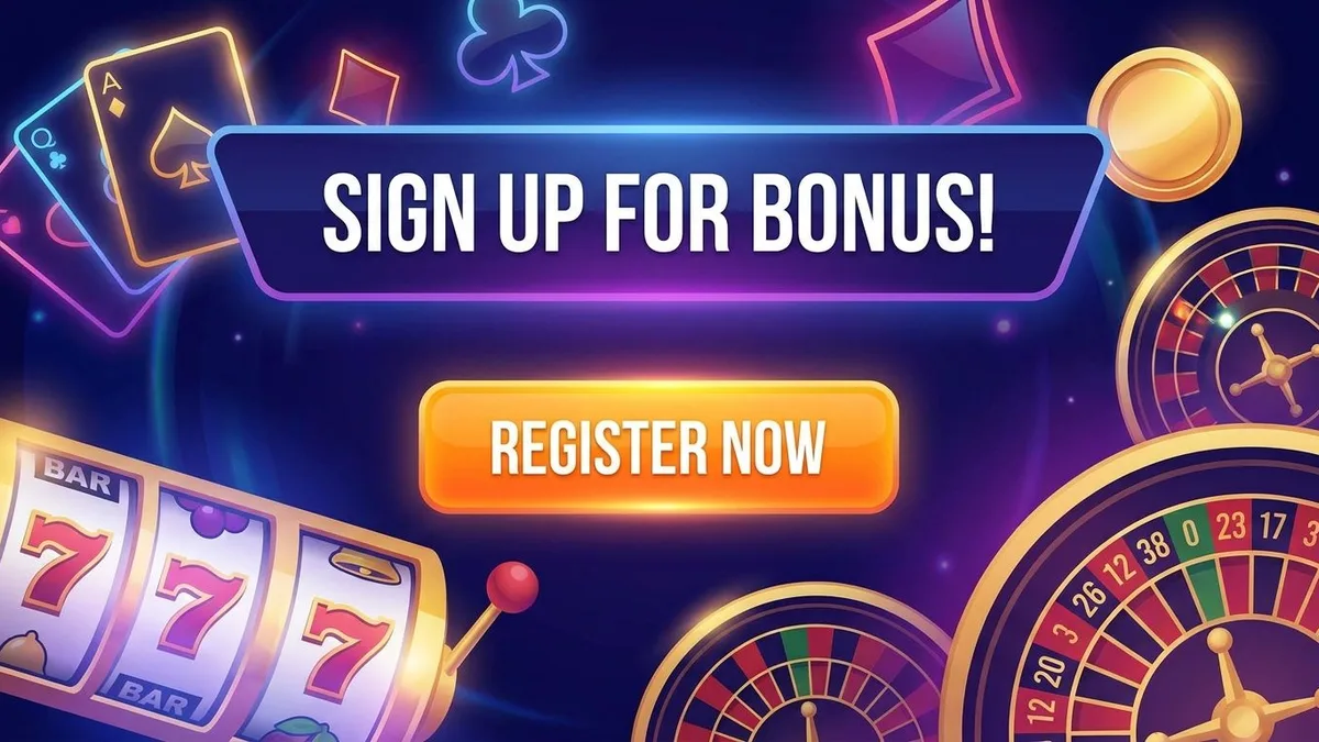 Registrazione con bonus